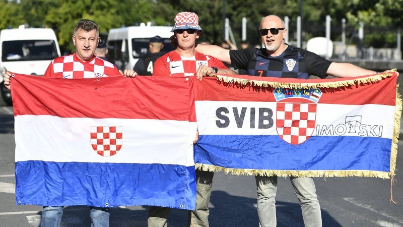 Hrvatski navijači u Parizu