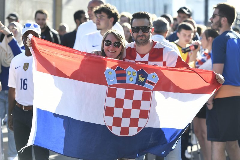 Hrvatski navijači u Parizu