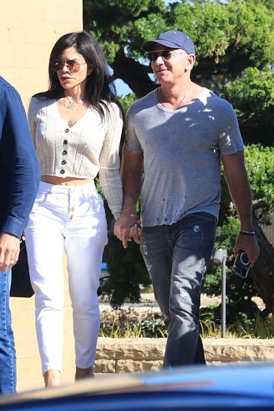 Jeff Bezos i Lauren Sanchez