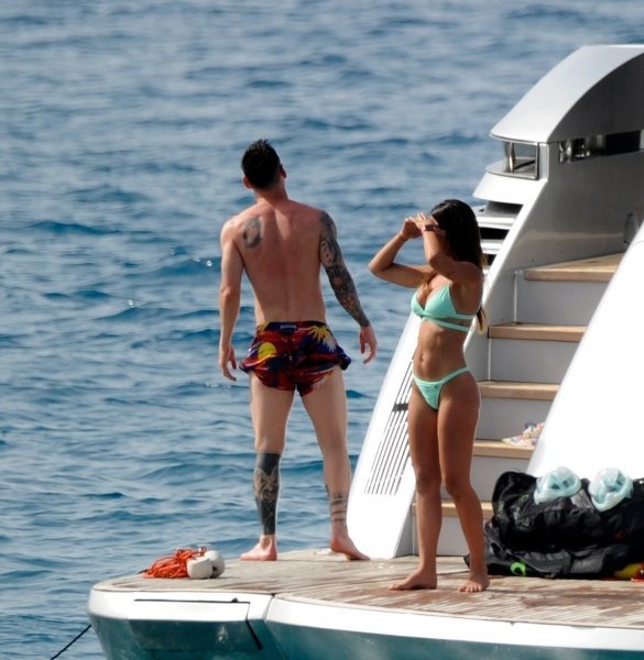 Antonella Roccuzzo i Lionel Messi