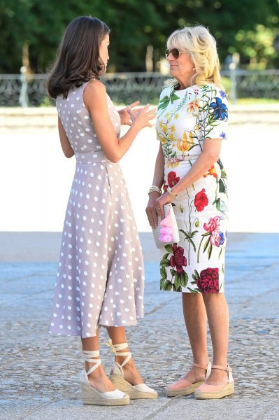 Kraljica Letizia i Jill Biden