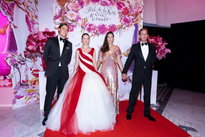 Alexandra od Hanovera, Ben-Sylvester Strautmann, Andrea Casiraghi, Tatiana Santo Domingo