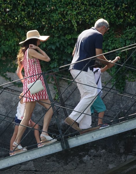 Amal i George Clooney u Italiji