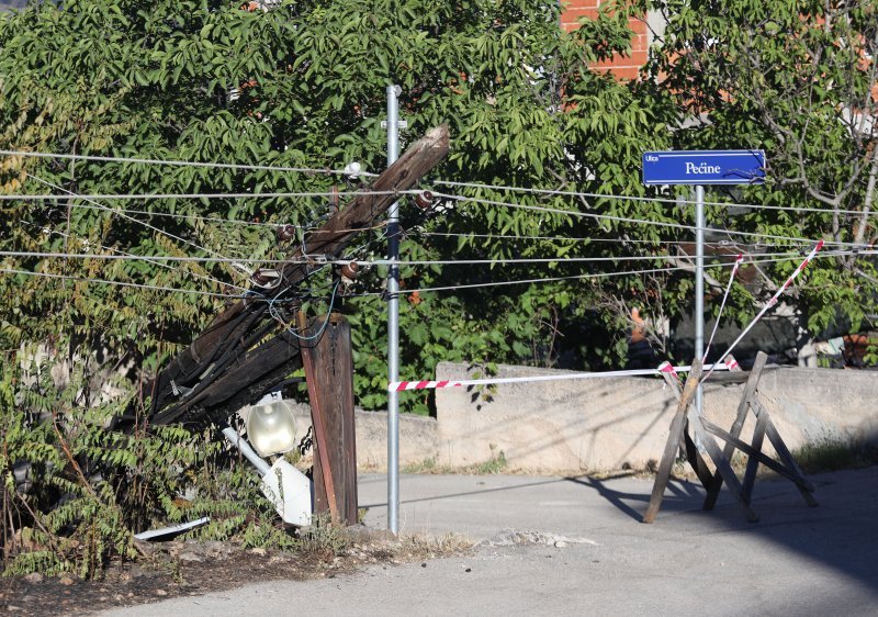 Posljedice požara na području Raslina