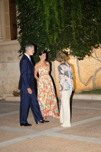 Kraljica Letizia, kraljica Sofia i kralj Felipe IV