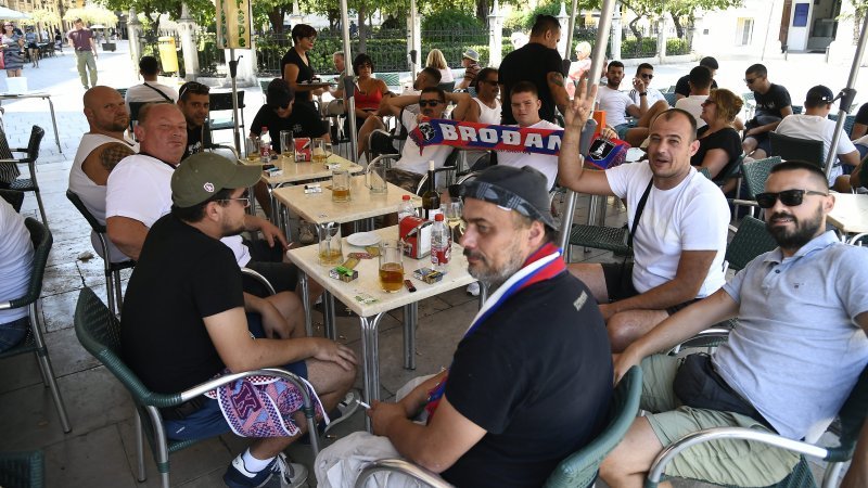 Navijači Hajduka u Valenciji