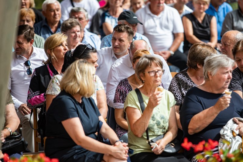 Bivša predsjednica Kolinda Grabar-Kitarović u Mariji Bistrici