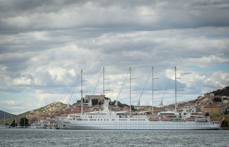 U šibensku luku uplovio je Club Med 2, najveći i najluksuzniji jedrenjak na svijetu