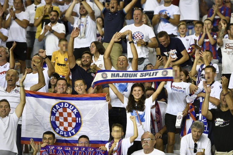 Navijači spremni za utakmicu Hajduka i Villarreala