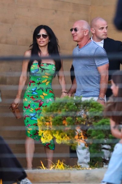 Jeff Bezos i Lauren Sanchez