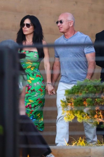 Jeff Bezos i Lauren Sanchez