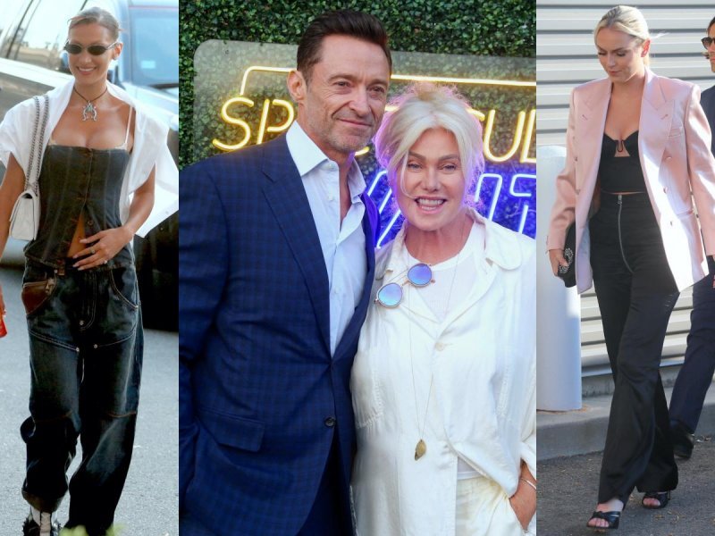 Bella Hadid, Hugh Jackman i Deborra-Lee Furness, Lindsey Vonn