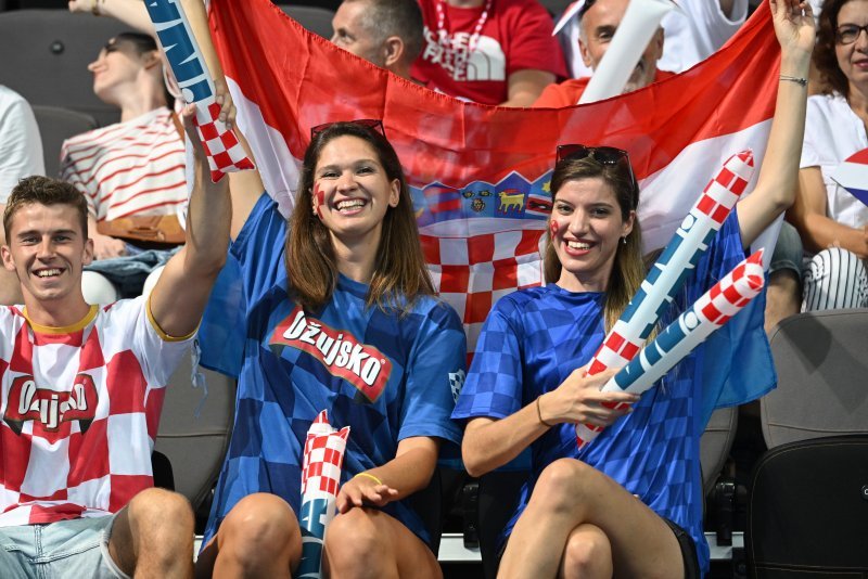 Hrvatski navijači u Spaladium Areni