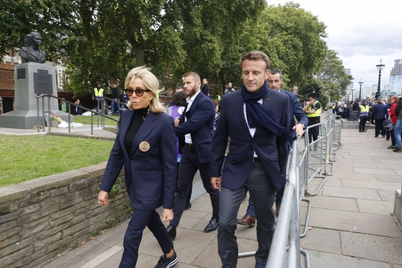 Emmanuel i Brigitte Macron