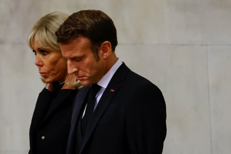 Emmanuel i Brigitte Macron