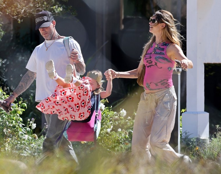 Adam Levine i Behati Prinsloo