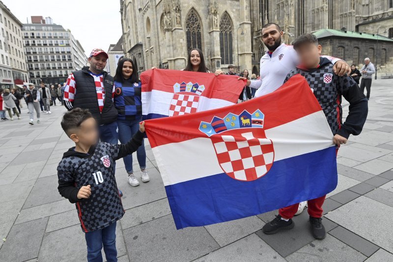 Hrvatski navijači u Beču