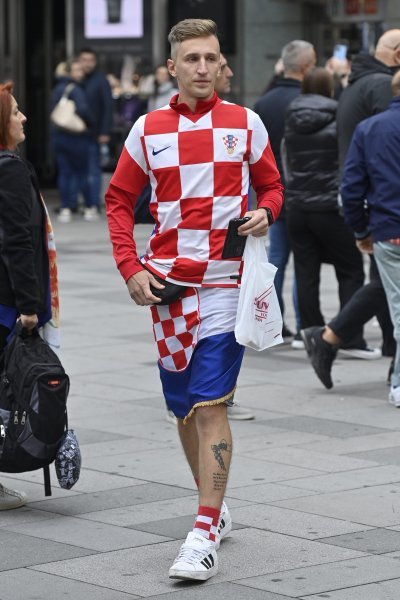 Hrvatski navijači u Beču