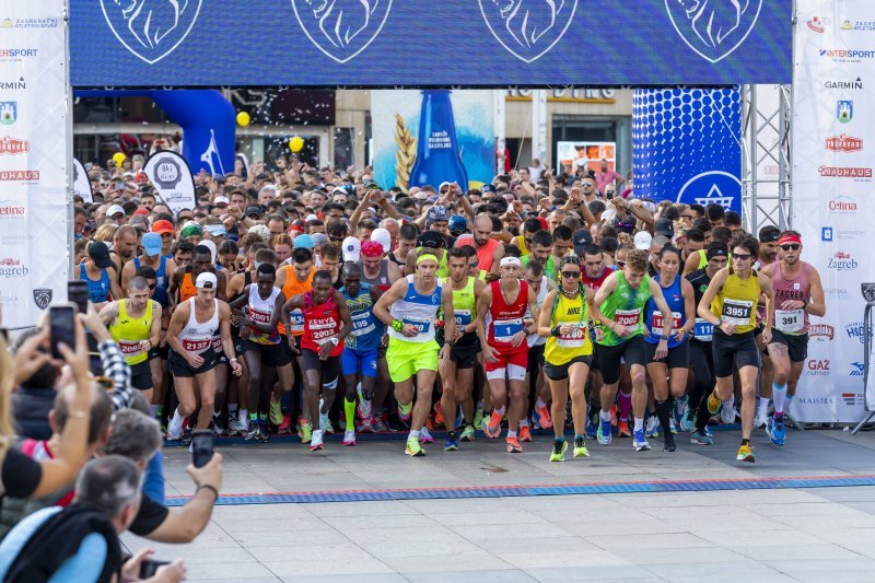 Gradonačelnik Zagreba Tomislav Tomašević sudjelovao u Zagrebačkom maratonu