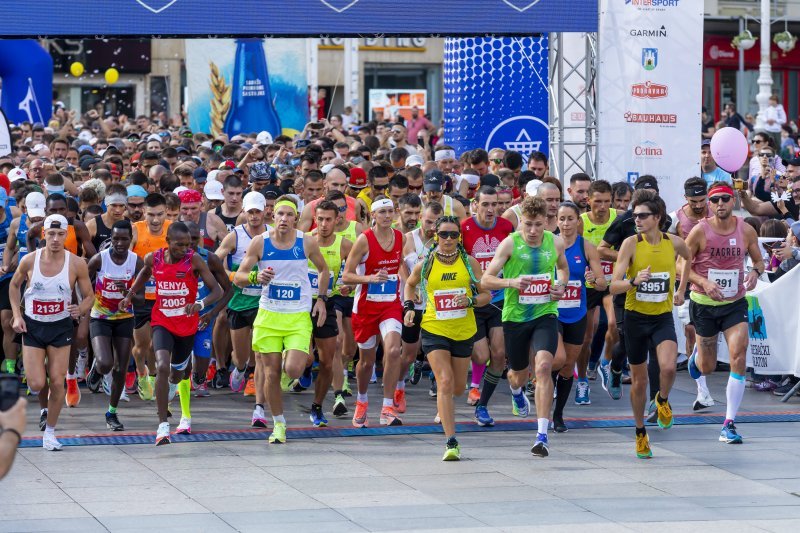 Gradonačelnik Zagreba Tomislav Tomašević sudjelovao u Zagrebačkom maratonu