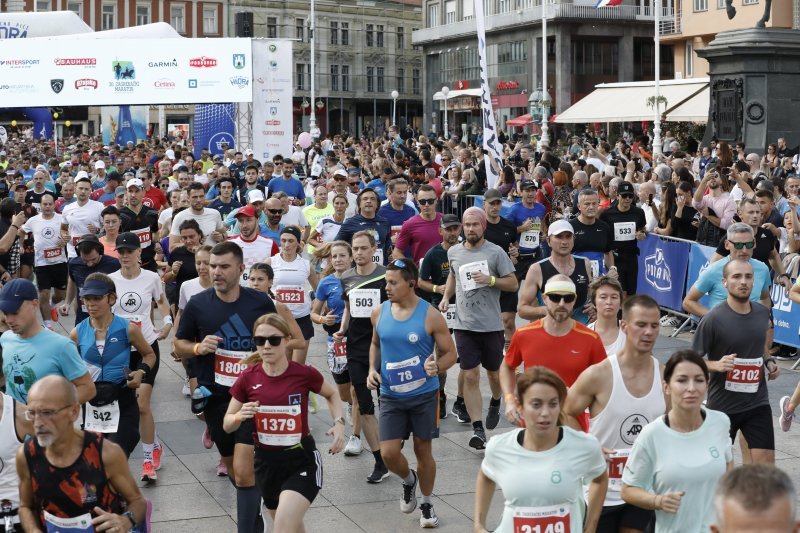 Gradonačelnik Zagreba Tomislav Tomašević sudjelovao u Zagrebačkom maratonu