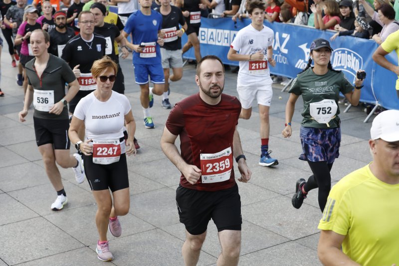 Gradonačelnik Zagreba Tomislav Tomašević sudjelovao u Zagrebačkom maratonu