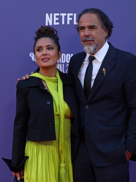 Salma Hayek i redatelj Alejandro Gonzalez Inarritu