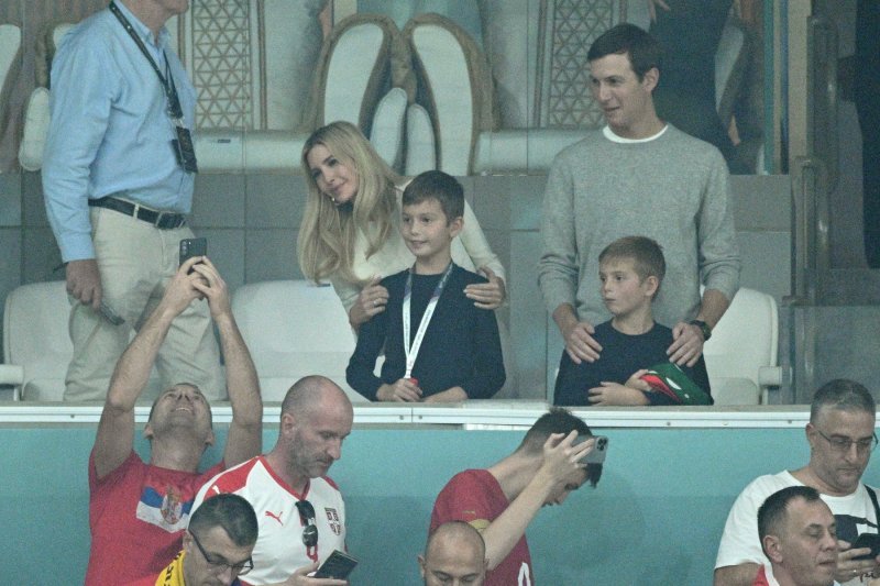 Ivanka Trump i Jared Kushner sa sinovima na Svjetskom nogometnom prvenstvu