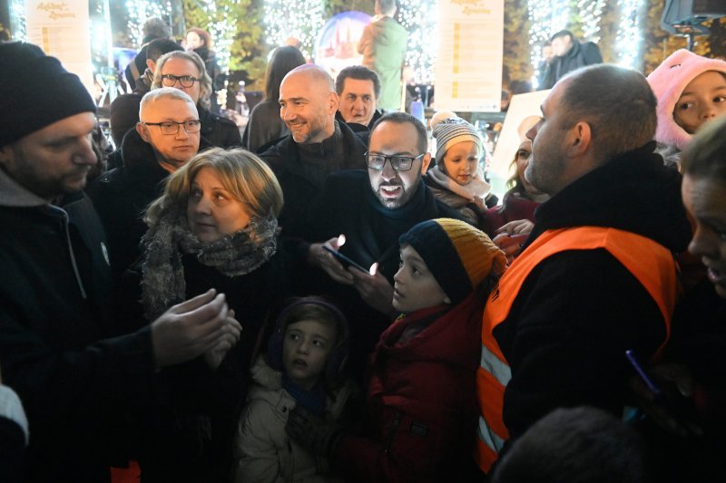 Paljenje lampica na Zrinjevcu