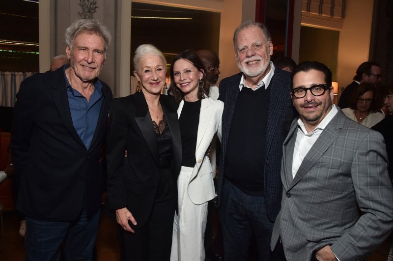 Harrison Ford, Helen Mirren, Calista Flockhart, Taylor Hackford i David Glasser