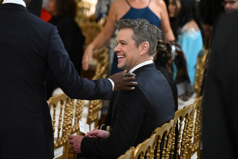 Matt Damon i Luciana Barroso