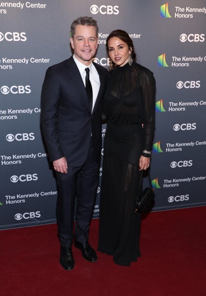 Matt Damon i Luciana Barroso