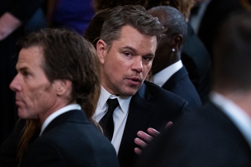 Matt Damon i Luciana Barroso