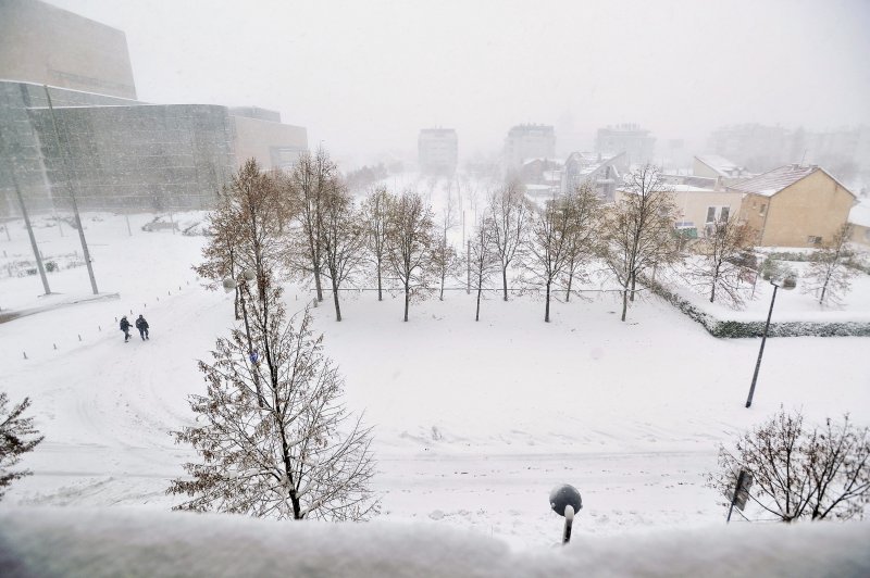 Snijeg u Zagrebu 2012. godine