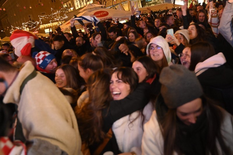 Slavlje navijača nakon pobjede