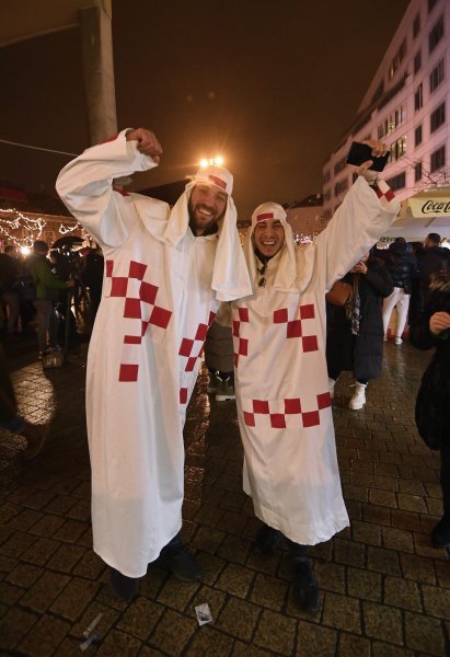 Slavlje navijača nakon pobjede