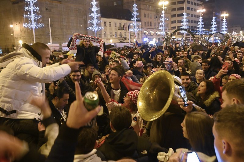 Slavlje navijača nakon pobjede