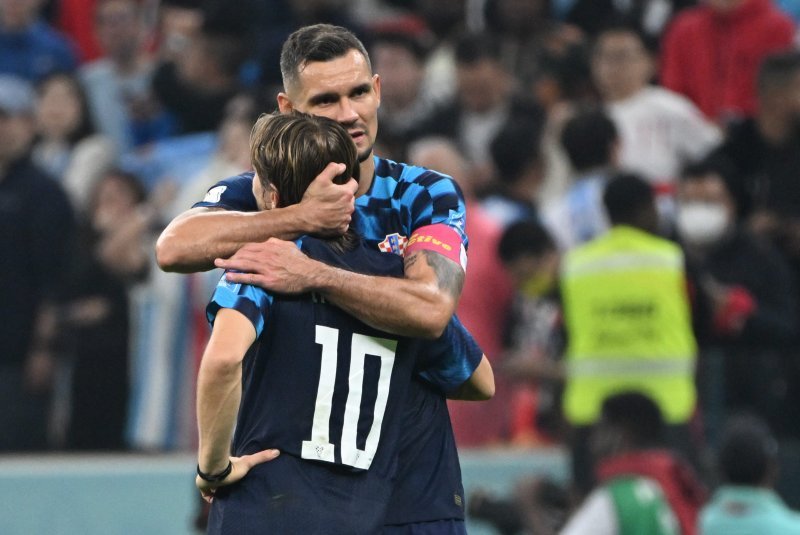 Dejan Lovren i Luka Modrić