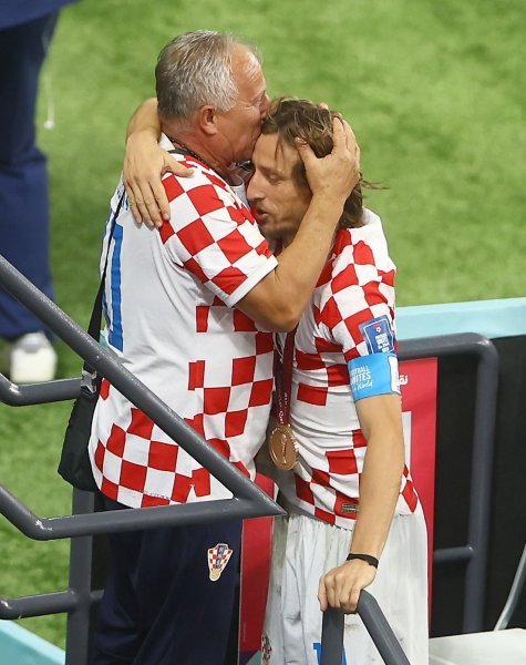 Luka Modrić s ocem