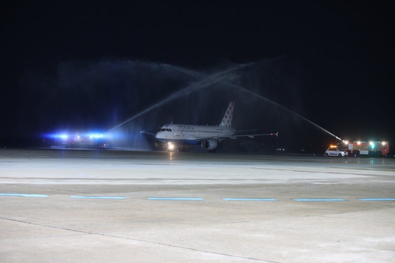 Dolazak Vatrenih na zagrebački aerodrom