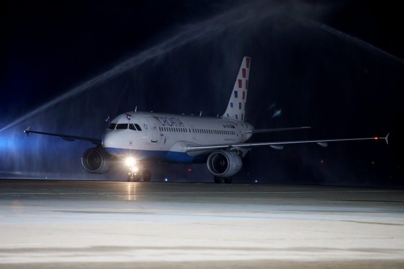 Dolazak Vatrenih na zagrebački aerodrom