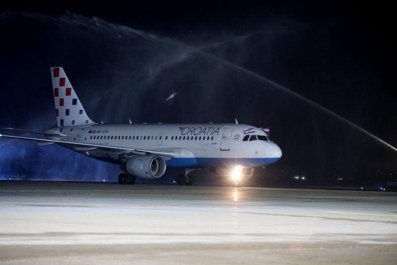 Dolazak Vatrenih na zagrebački aerodrom