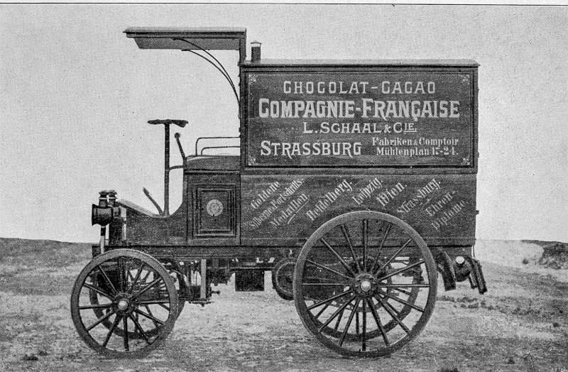 Daimler motorizirano poslovno vozilo iz 1899.