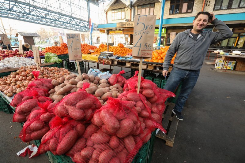 Cijene u eurima na tržnicama diljem Hrvatske