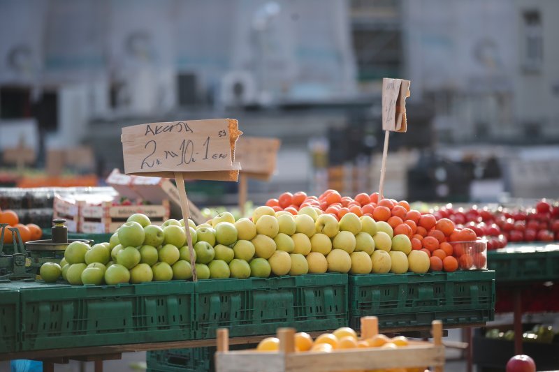 Cijene u eurima na tržnicama diljem Hrvatske