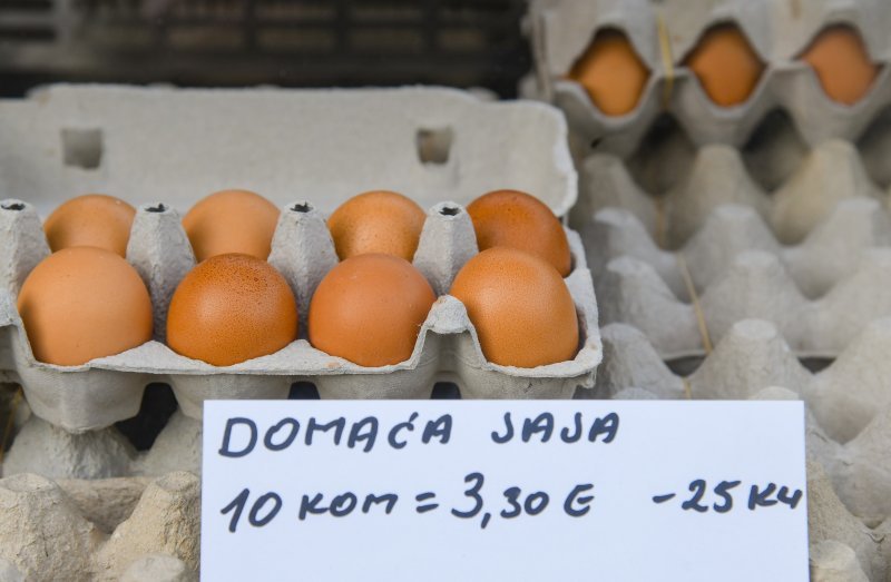 Cijene u eurima na tržnicama diljem Hrvatske