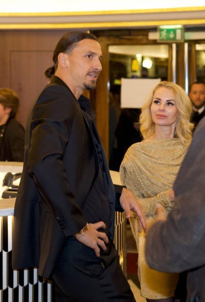 Zlatan Ibrahimović sa suprugom