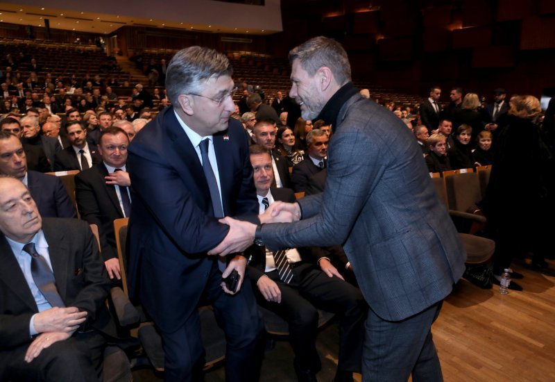 Andrej Plenković i Zvonimir Boban