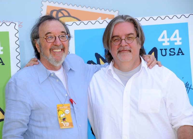 5. James L. Brooks i Matt Groening - 105 milijuna dolara