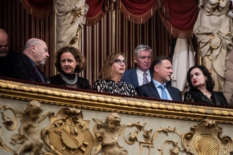 izraelski veleposlanik Gary Koren, Nina Obuljen Koržinek, Sonja Jandroković, Gordan Jandroković, Iva Hraste Soco